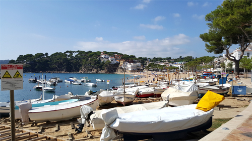 beach near the port